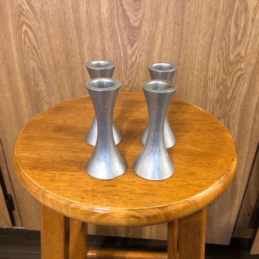 Metal Candle Holder Set - Picture 2 of 5